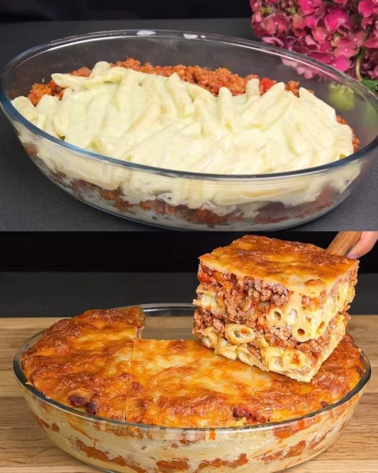 Pieczone penne inspirowane kuchnią włoską