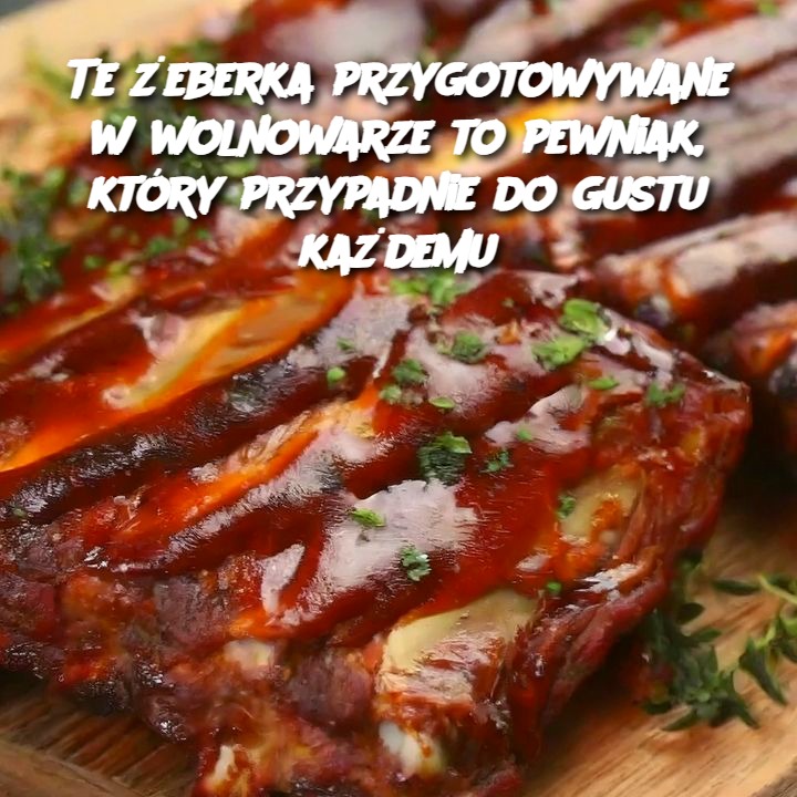 Te żeberka przygotowywane w wolnowarze to pewniak, który przypadnie do gustu każdemu