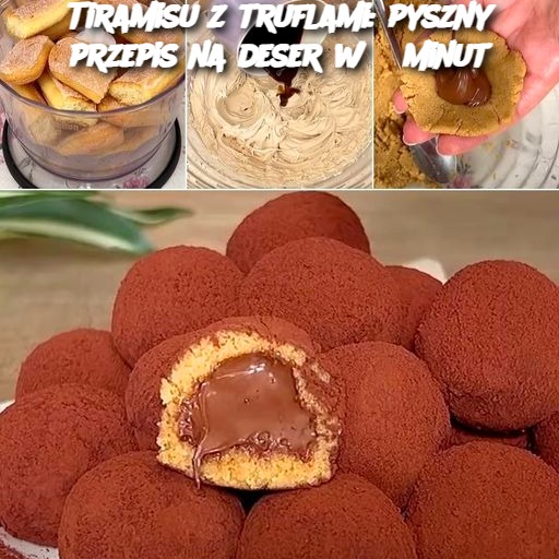 Tiramisu z truflami: pyszny przepis na deser w 5 minut