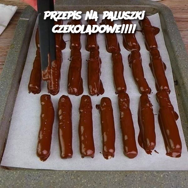 Przepis na paluszki czekoladowe (Paluszki Czekoladowe)