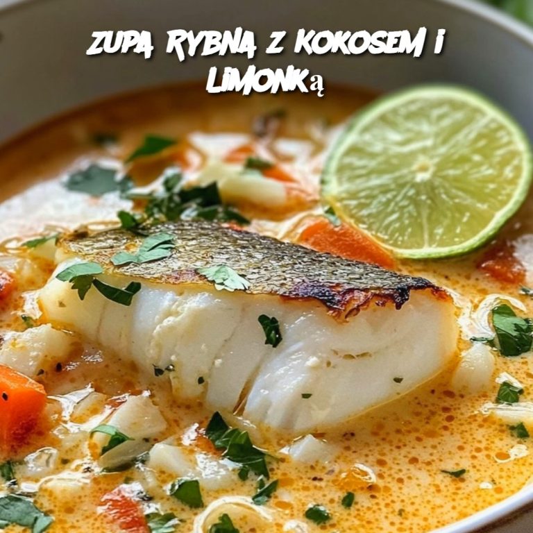 Zupa Rybna z Kokosem i Limonką