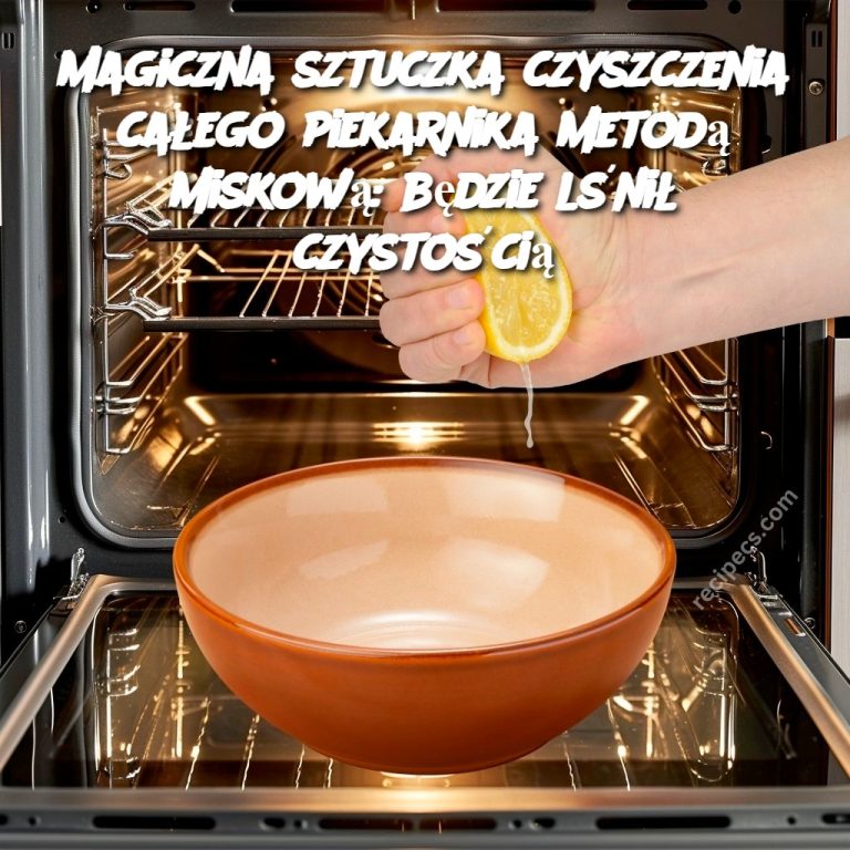 Magiczna sztuczka czyszczenia całego piekarnika metodą miskową: będzie lśnił czystością