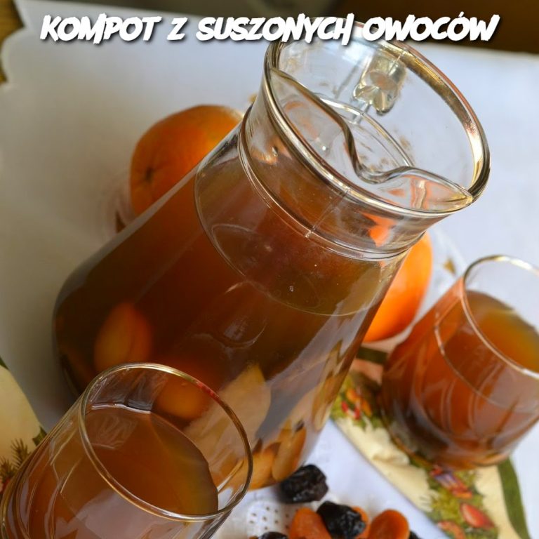 Kompot z Suszonych Owoców: A Traditional Polish Delight