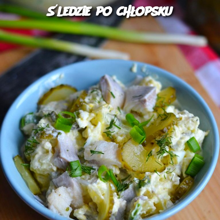 Śledzie po Chłopsku: A Rustic Polish Herring Dish