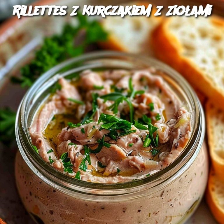 Rillettes Z Kurczakiem Z Ziołami