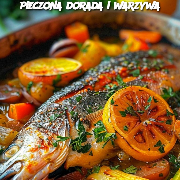 Pieczona Dorada i Warzywa (Baked Sea Bream with Vegetables)