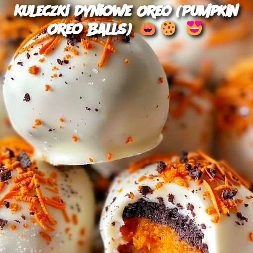 Kuleczki Dyniowe Oreo (Pumpkin Oreo Balls) 🎃🍪 😍