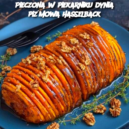 Title: Pieczona w piekarniku dynia piżmowa Hasselback (Oven-Roasted Hasselback Butternut Squash)