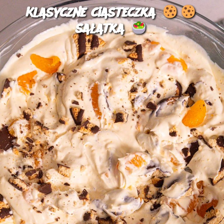 Klasyczne ciasteczka 🍪🍪 sałatka 🥗