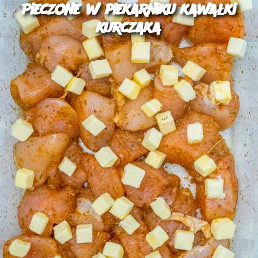 Pieczone w piekarniku kawałki kurczaka