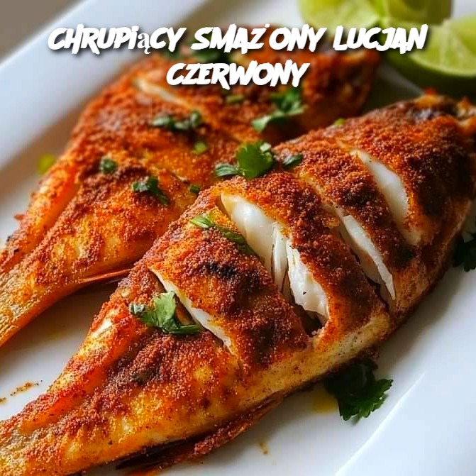 Chrupiący Smażony Lucjan Czerwony