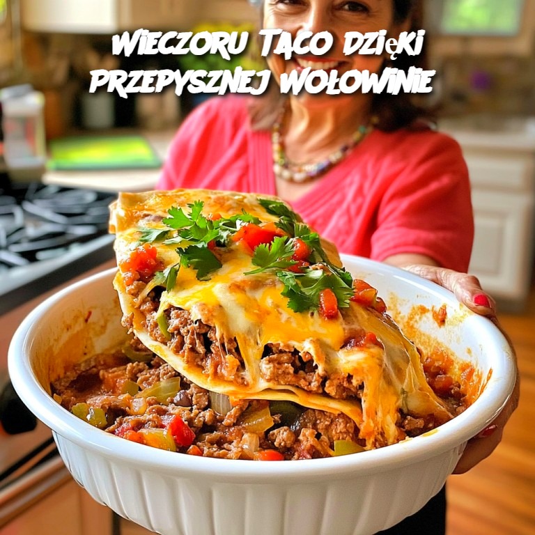 Odmień Oblicze Wieczoru Taco Dzięki Przepysznej Wołowinie w Stylu Southwest Fiesta!