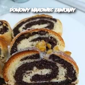 Domowy Makowiec Zawijany (Polish Poppy Seed Roll)