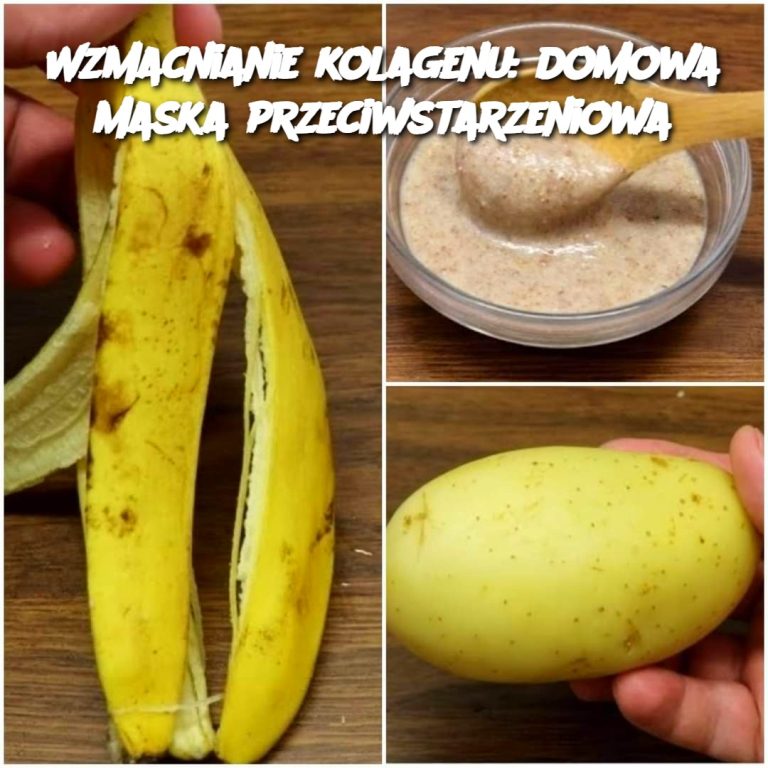 Wzmacnianie kolagenu: domowa maska ​​przeciwstarzeniowa