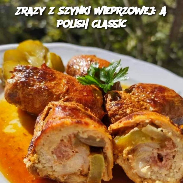 Zrazy z Szynki Wieprzowej: A Polish Classic