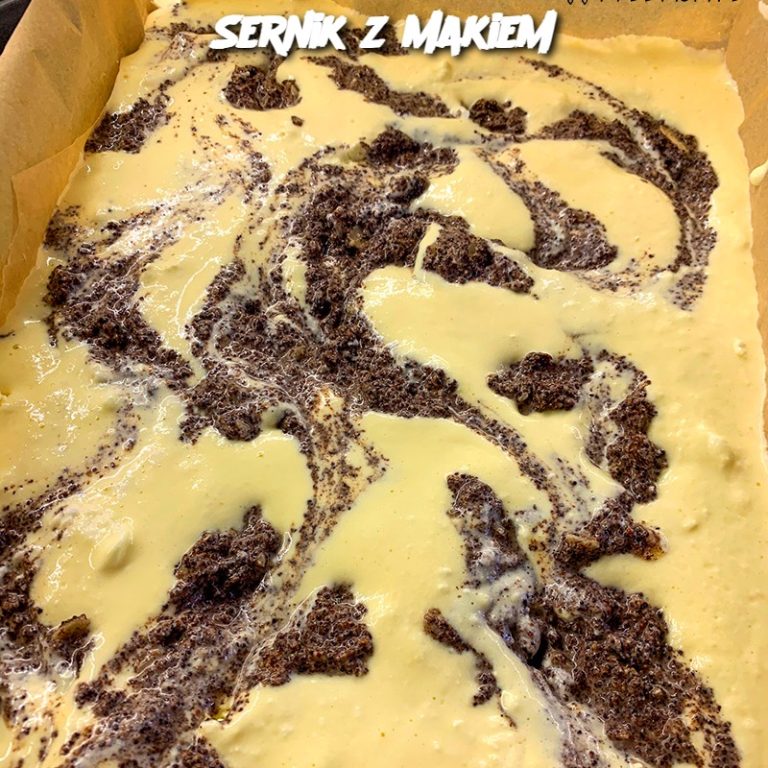 Sernik z Makim (Polish Poppy Seed Cheesecake)