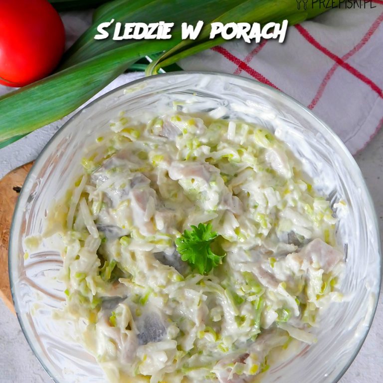 Śledzie w Porach (Herring in Leeks)