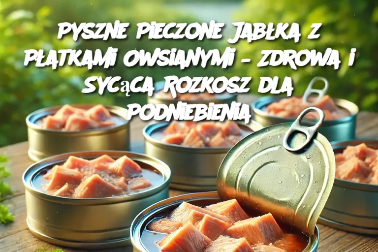 Pyszne Pieczone Jabłka z Płatkami Owsianymi – Zdrowa i Sycąca Rozkosz dla Podniebienia