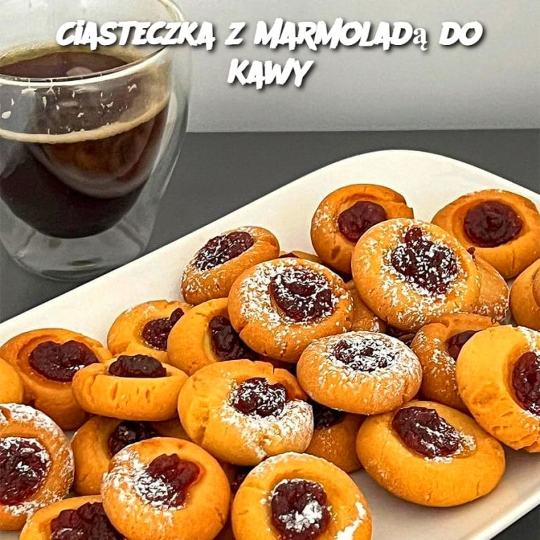 Ciasteczka z Marmoladą do Kawy