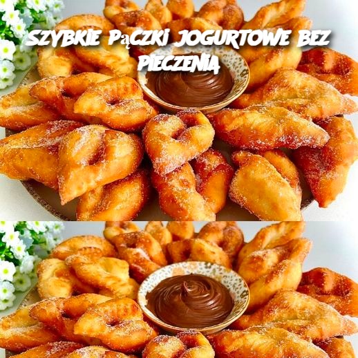 Szybkie pączki jogurtowe bez pieczenia