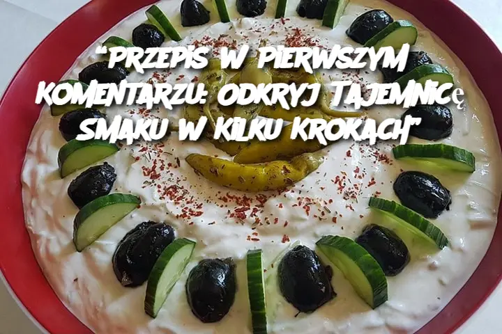 Odkryj Tajemnicę Smaku w Kilku Krokach”