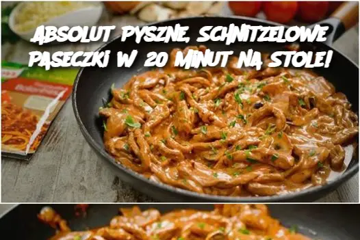 Absolut Pyszne, Schnitzelowe Paseczki w 20 Minut na Stole!