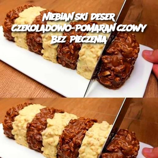 Niebiański Deser Czekoladowo-Pomarańczowy Bez Pieczenia