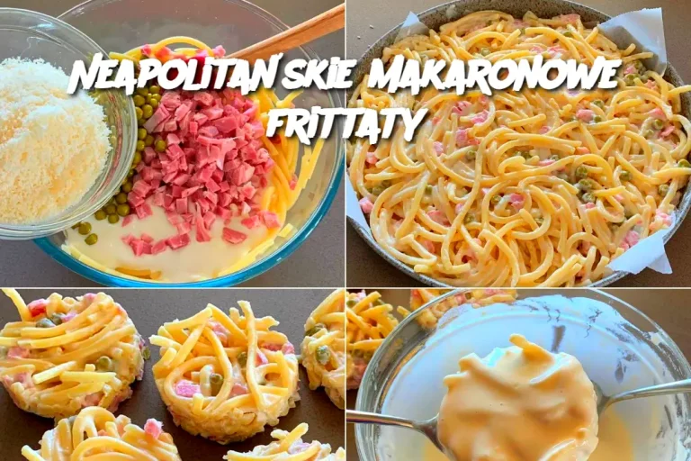 Neapolitańskie makaronowe frittaty