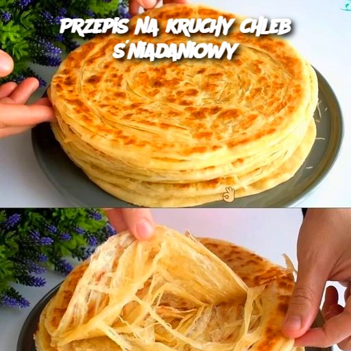 Przepis na kruchy chleb śniadaniowy