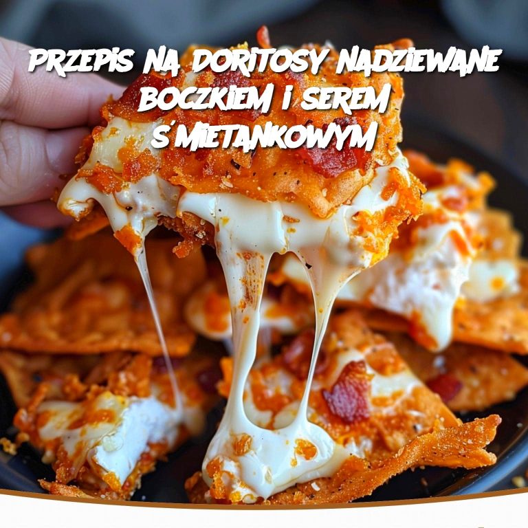 Przepis na Doritosy nadziewane boczkiem i serem śmietankowym