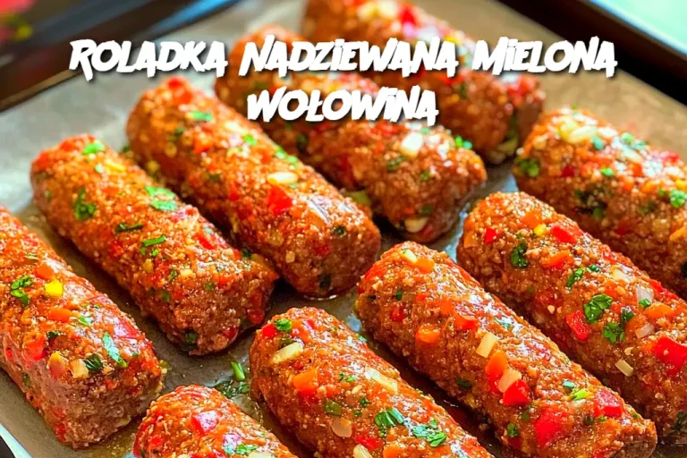 Roladka Nadziewana Mielona Wołowina