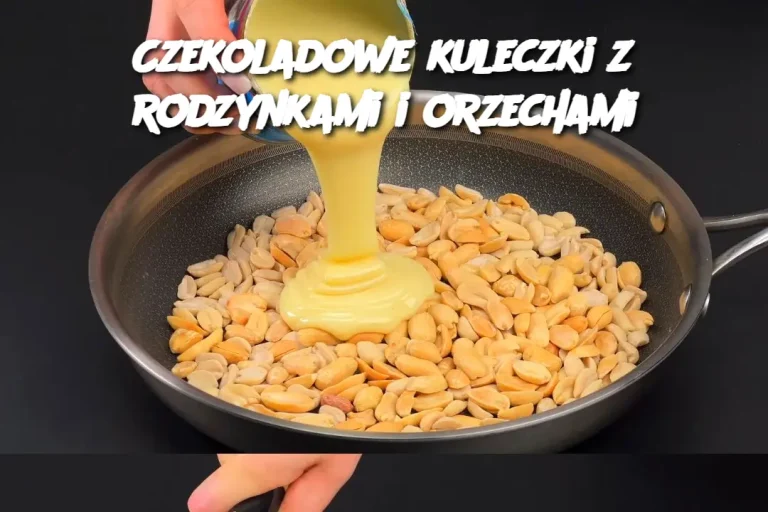 "Czekoladowe Kuleczki z Rodzynkami i Orzechami: Łatwy i Pyszny Przepis"