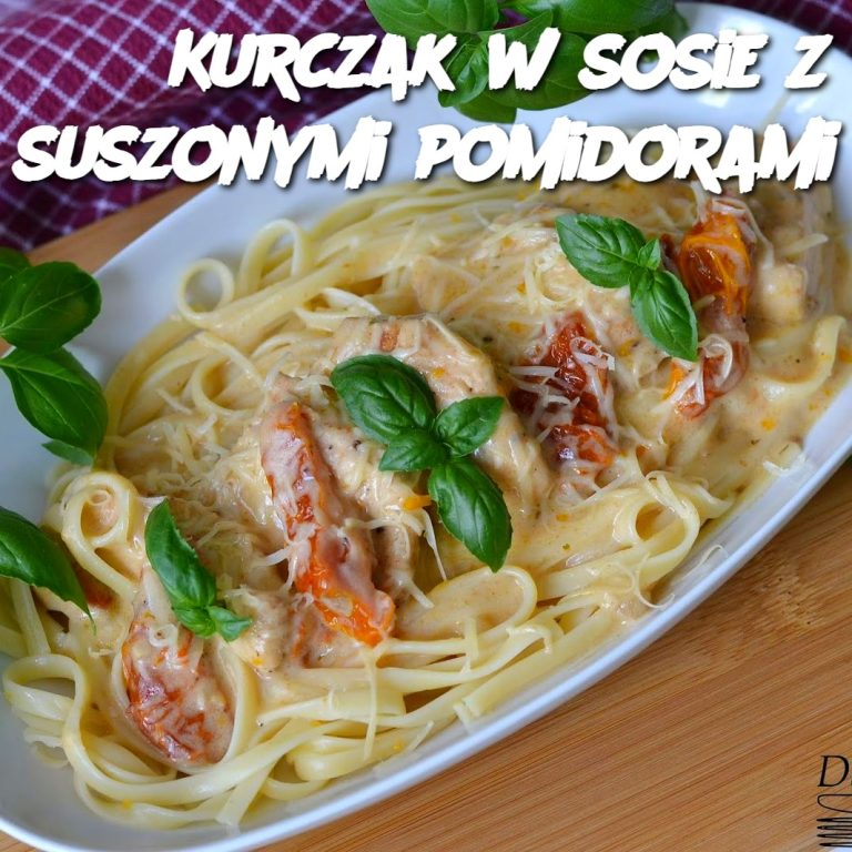 Kurczak w Sosie z Suszonymi Pomidorami (Chicken in Sun-Dried Tomato Sauce)