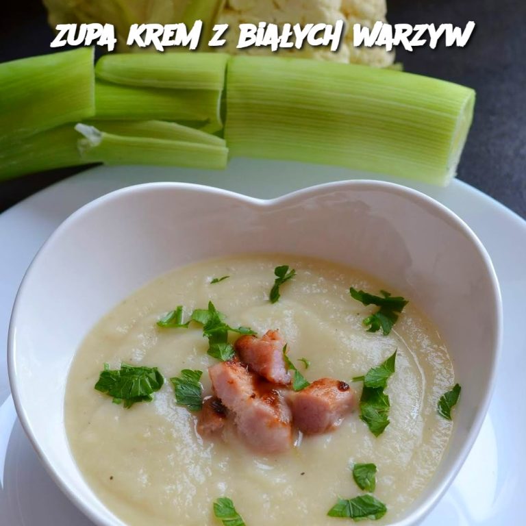 Zupa Krem z Białych Warzyw (Cream of White Vegetables Soup)