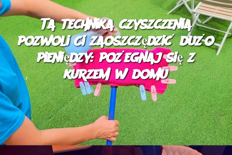 Ta technika czyszczenia pozwoli Ci zaoszczędzić dużo pieniędzy: pożegnaj się z kurzem w domu