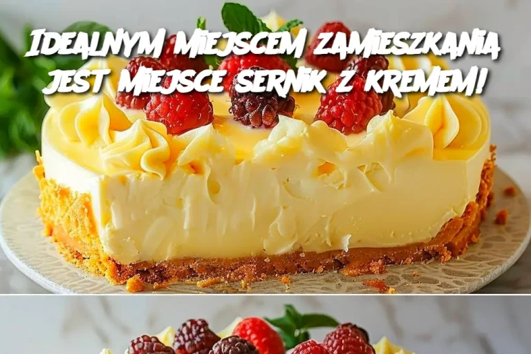 Sernik z Kremem"