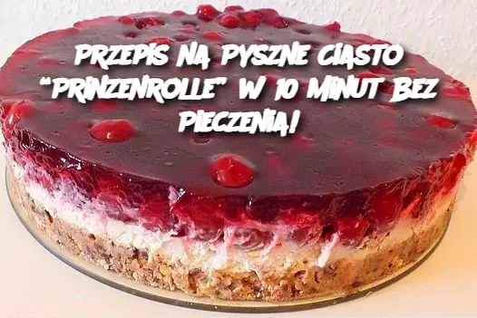 Przepis na Pyszne Ciasto “Prinzenrolle” w 10 Minut Bez Pieczenia