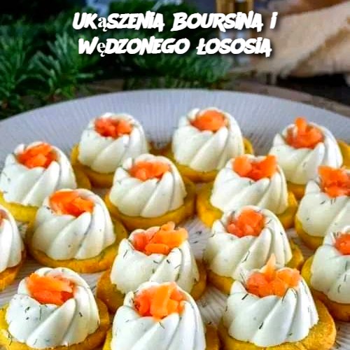 Ukąszenia Boursina i wędzonego łososia