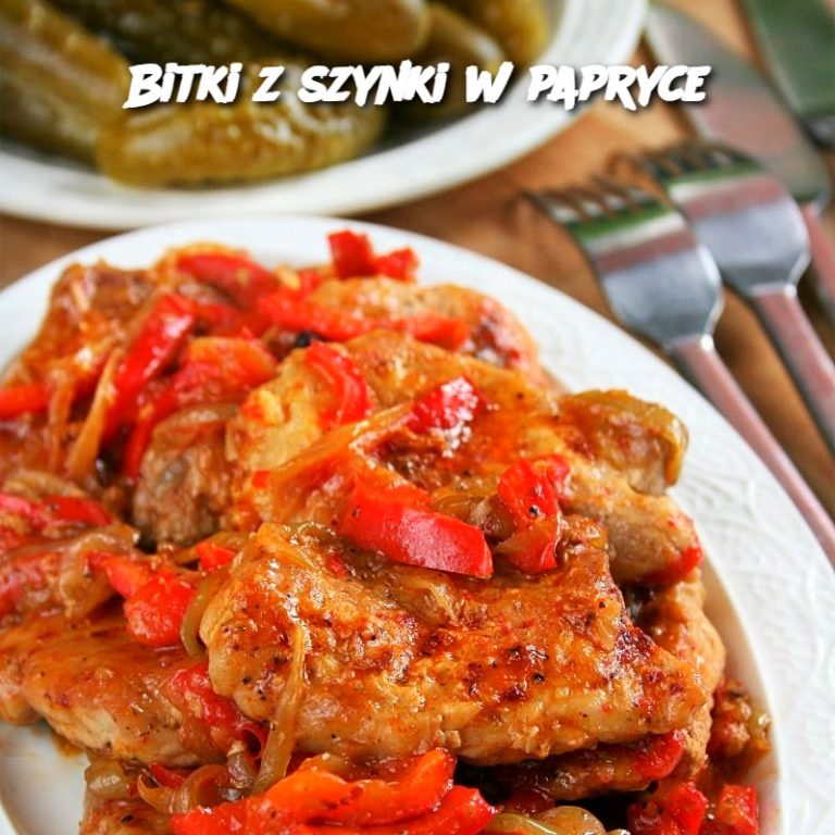 Bitki z Szynki w Papryce: A Flavorful Polish Dish