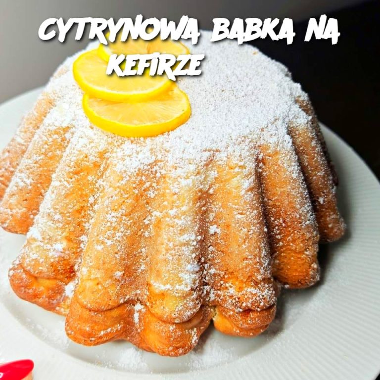 Cytrynowa Babka na Kefirze (Lemon Kefir Cake)