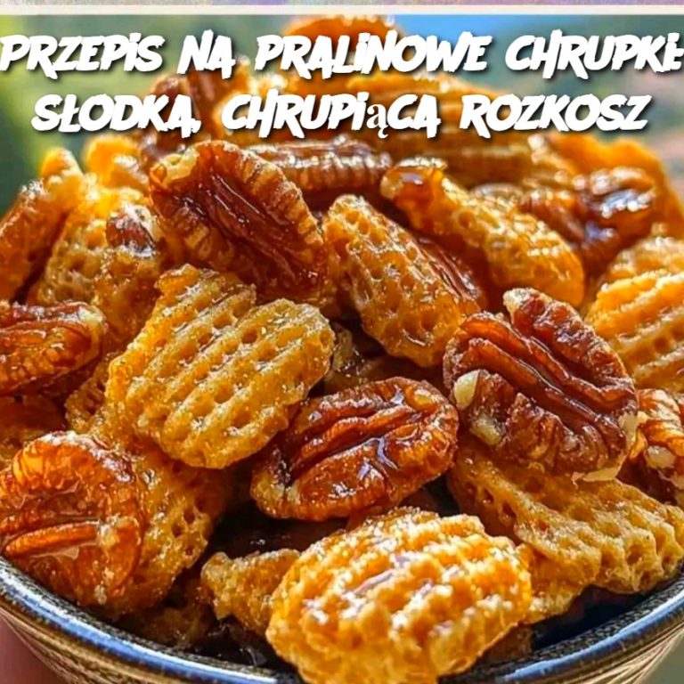 Przepis na pralinowe chrupki: słodka, chrupiąca rozkosz