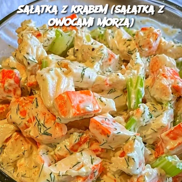 Sałatka z krabem (sałatka z owocami morza)