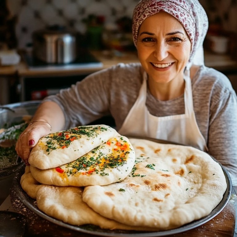 Upiecz pyszności z tym prostym chlebem tureckim