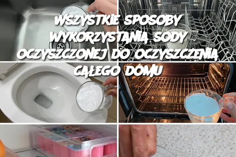 Wszystkie sposoby wykorzystania sody oczyszczonej do oczyszczenia całego domu