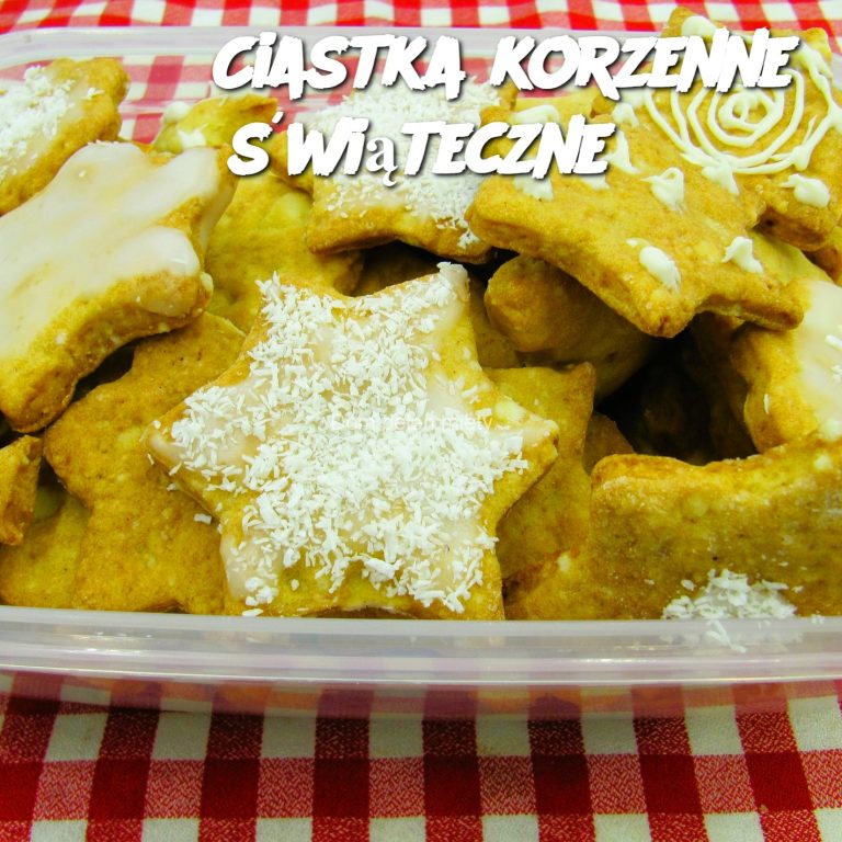 Ciastka korzenne świąteczne