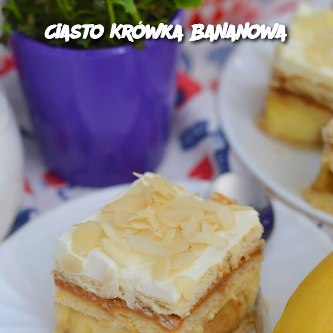 Ciasto Krówka Bananowa