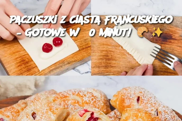 Paczuszki z Ciasta Francuskiego – Gotowe w 30 minut!