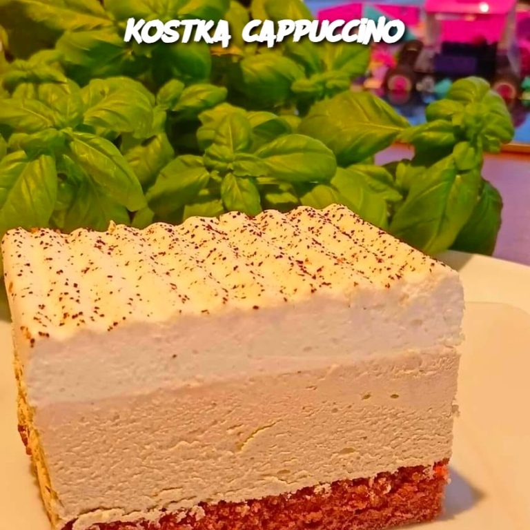 Kostka cappuccino - Przepis na wyjątkowy deser kawowy