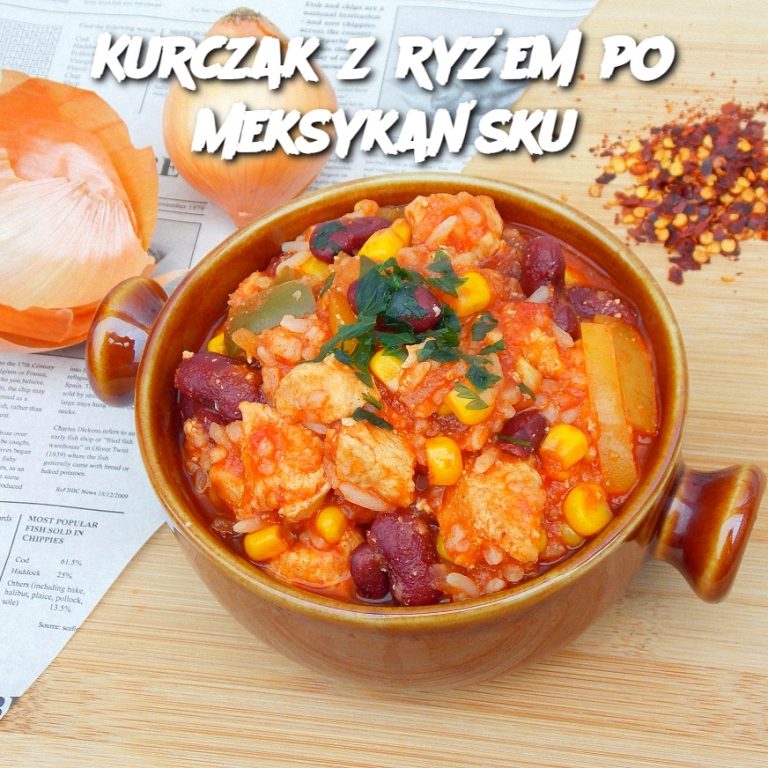 Kurczak z ryżem po meksykańsku