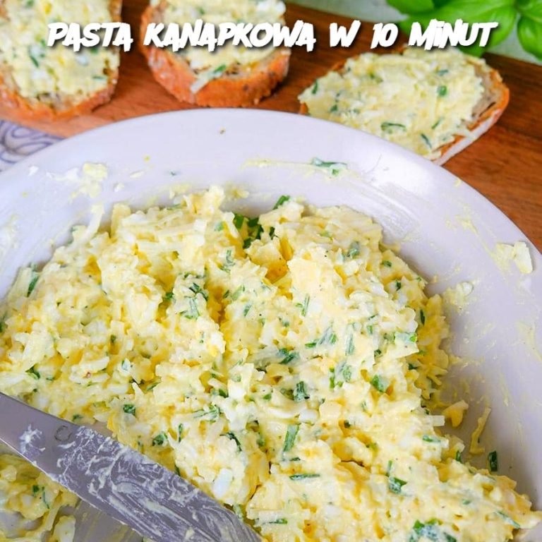 Pasta kanapkowa w 10 minut